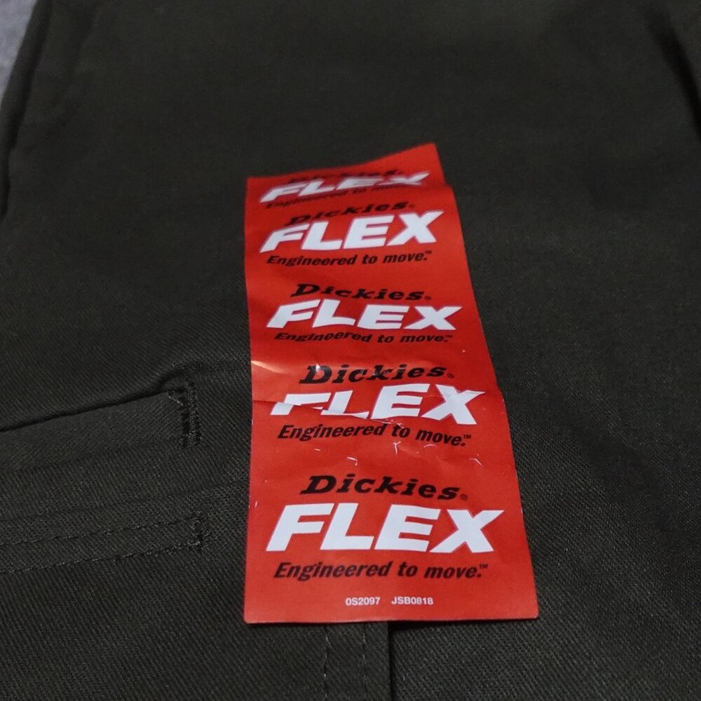 Dickies Flex Slim Straight Pants Men's Size30 x 32 Green Cargo Workwear - Picture 9 of 16
